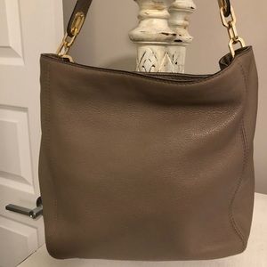 Michael Kors leather hobo bag